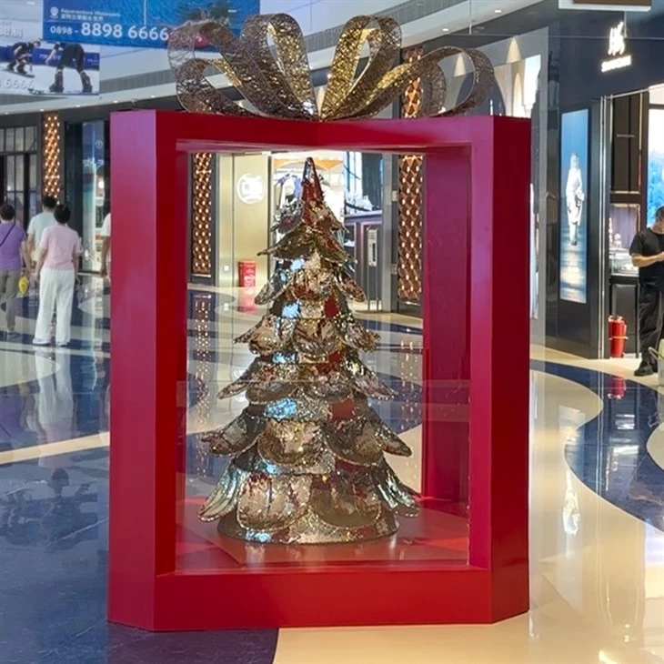 christmas box display